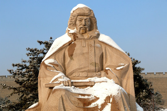成吉思汗塑像