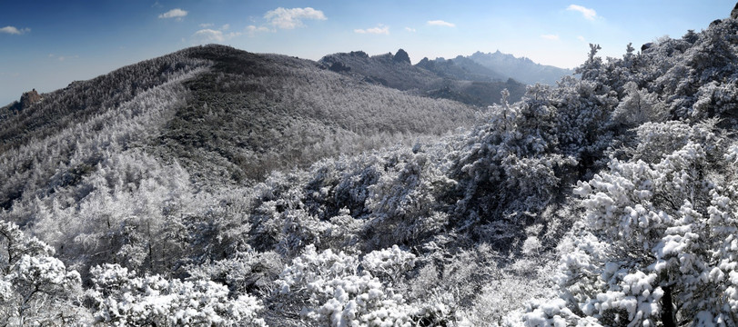 青岛崂山雾凇