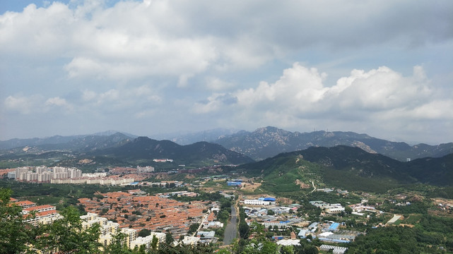 远山 山景 全景