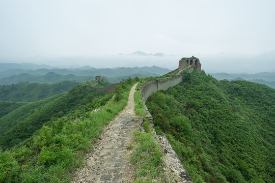 长城 阴天