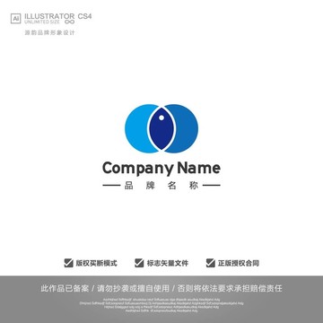 鱼logo