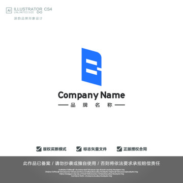 B字母logo