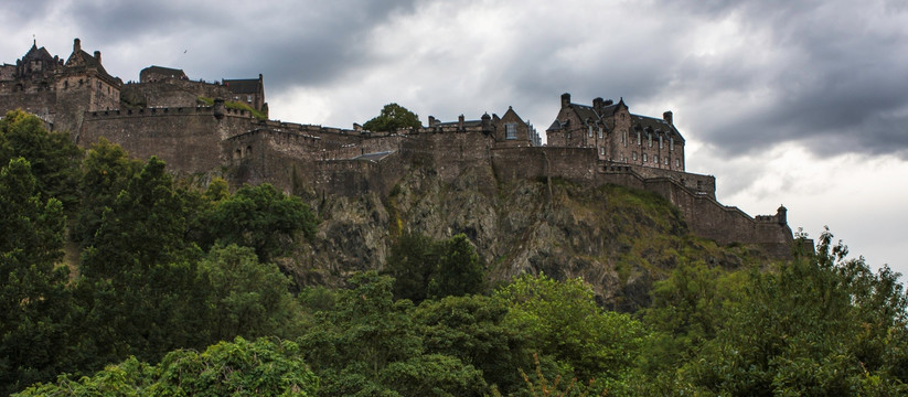 爱丁堡古城堡