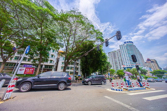 惠州麦地路城市风光