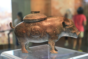 猪尊 古代青铜器