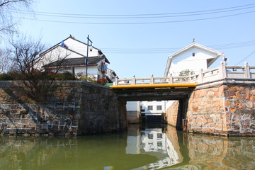 苏州 运河 城墙
