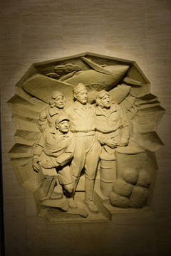 抗日战争题材雕塑