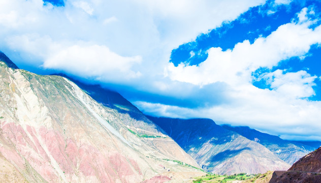 山脉 高山 山峰 云南