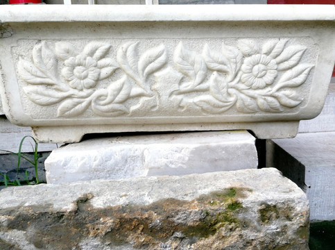 传统纹样 石雕