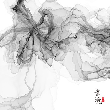 禅意水墨画