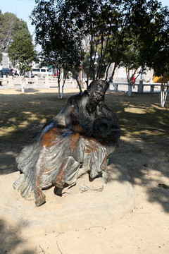 苏州 虎丘 雕塑