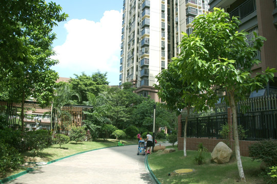 小区风景