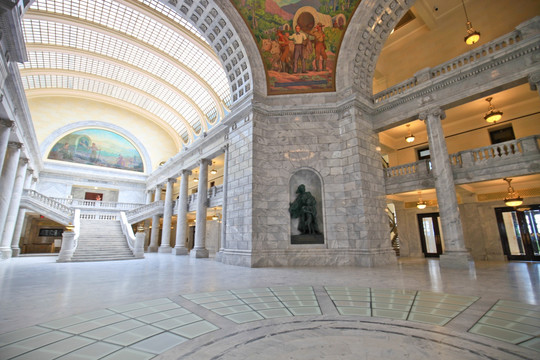 犹他州议会大厦内景