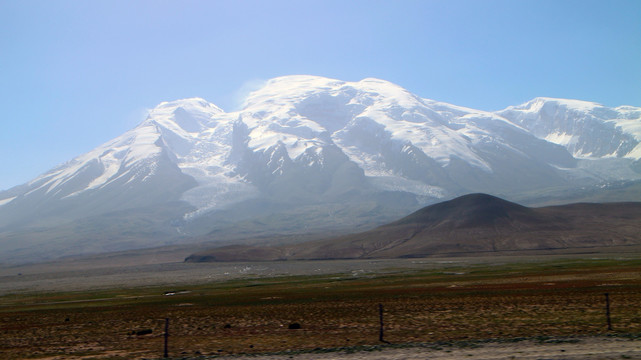 雪山冰顶