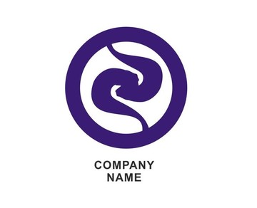S字母logo 双跳跳鱼标志