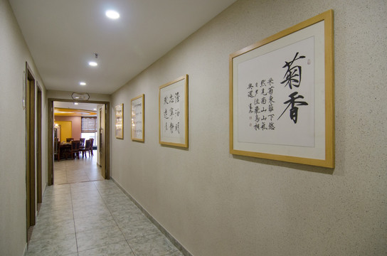 茶室走廊