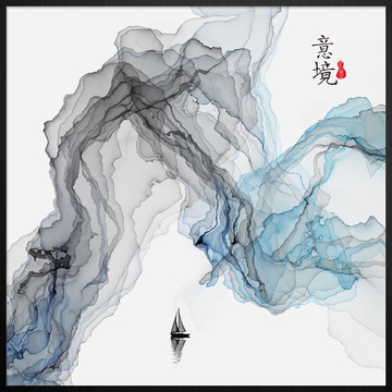 水墨意境 水墨画