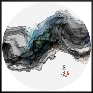 禅境水墨画
