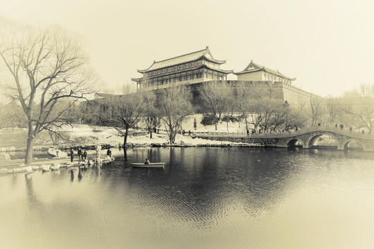 水墨风景画