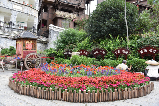 花坛景观