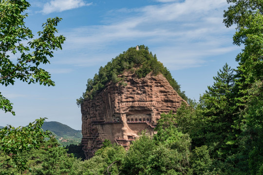 甘肃天水麦积山