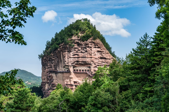 甘肃天水麦积山