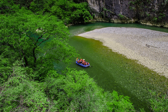 香格里拉大峡谷风光