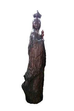 木雕艺术品  蒙古族