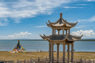 青海湖祭海亭