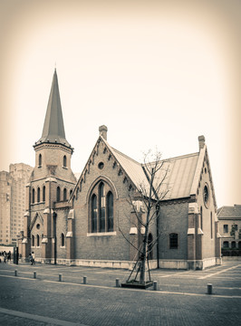 老教堂 上海外滩老建筑