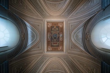 梵蒂冈博物馆穹顶壁画