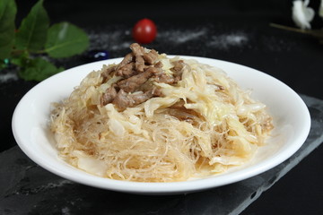 酸菜牛肉捞粉丝