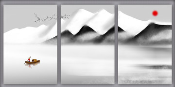 水墨画