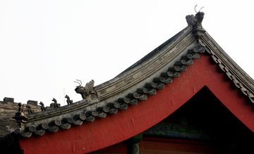 北京故宫 房脊 房檐角