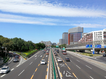 城市风貌 立交桥 道路