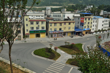 湖北鹤峰县街景