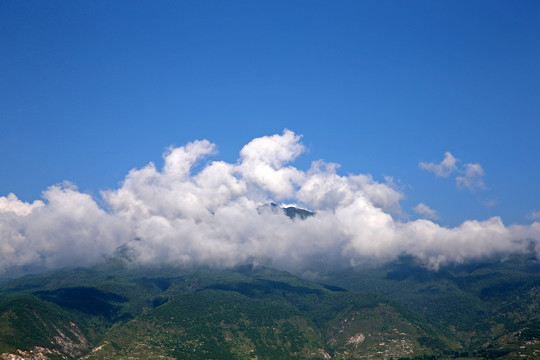 群山背景