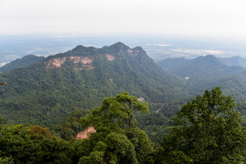 青城山 水墨山水风光
