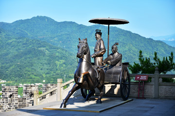 都江堰 铜像