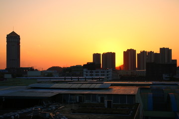 晚霞