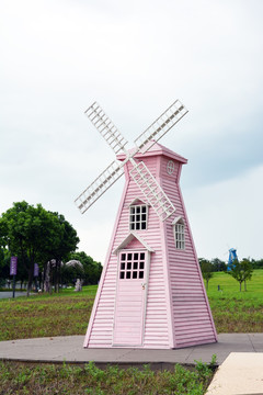 粉色风车