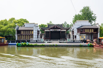白鹭洲公园风景水上舞台