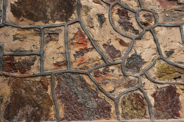 石头墙 文化墙