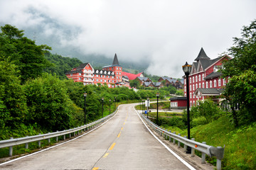 西岭雪山 欧式建筑