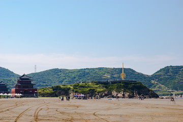 岱山 鹿栏晴沙 舟山群岛