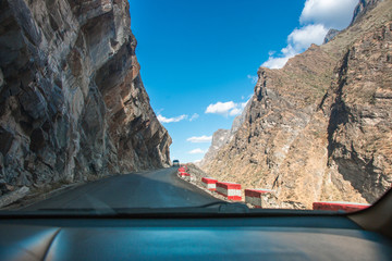 云南丽江香格里拉虎跳峡风景