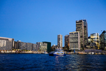 澳大利亚悉尼环形码头城市风景