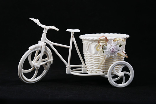 塑料自行车装饰篓