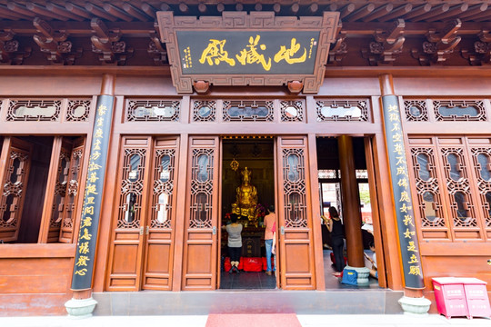 上海玉佛禅寺地藏殿