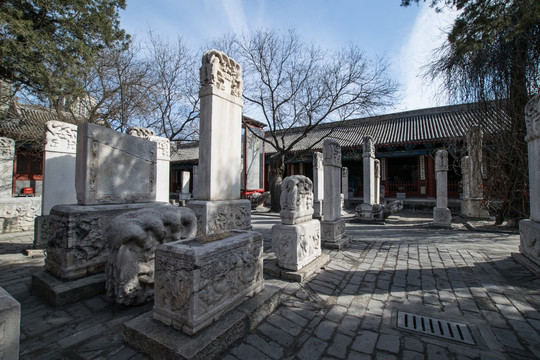 北京东岳庙 石碑